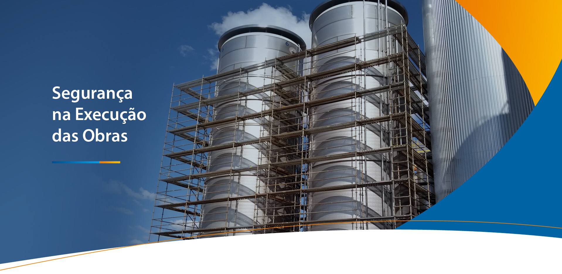 Banner Montagem de Andaimes Industriais