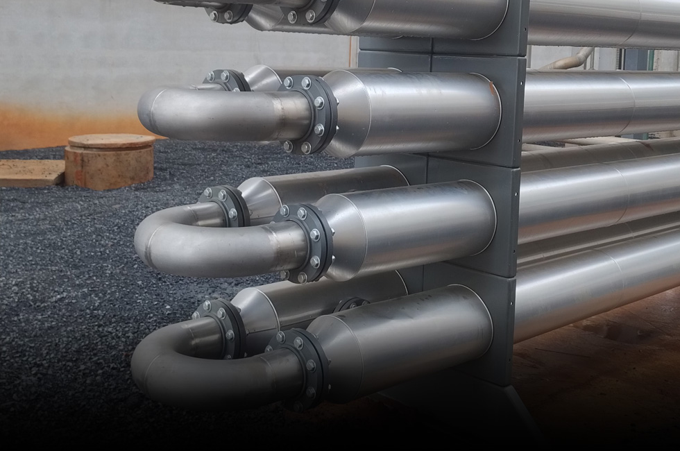 Foto Isolamento Térmico Quente Usina Biogás